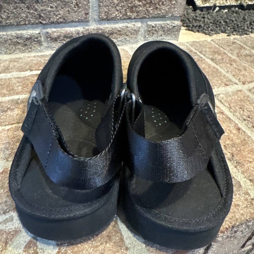 UGG Goldencoast Clog Men's Size 11 Sandal Black Suede M/1142172 #648 - Picture 9 of 16